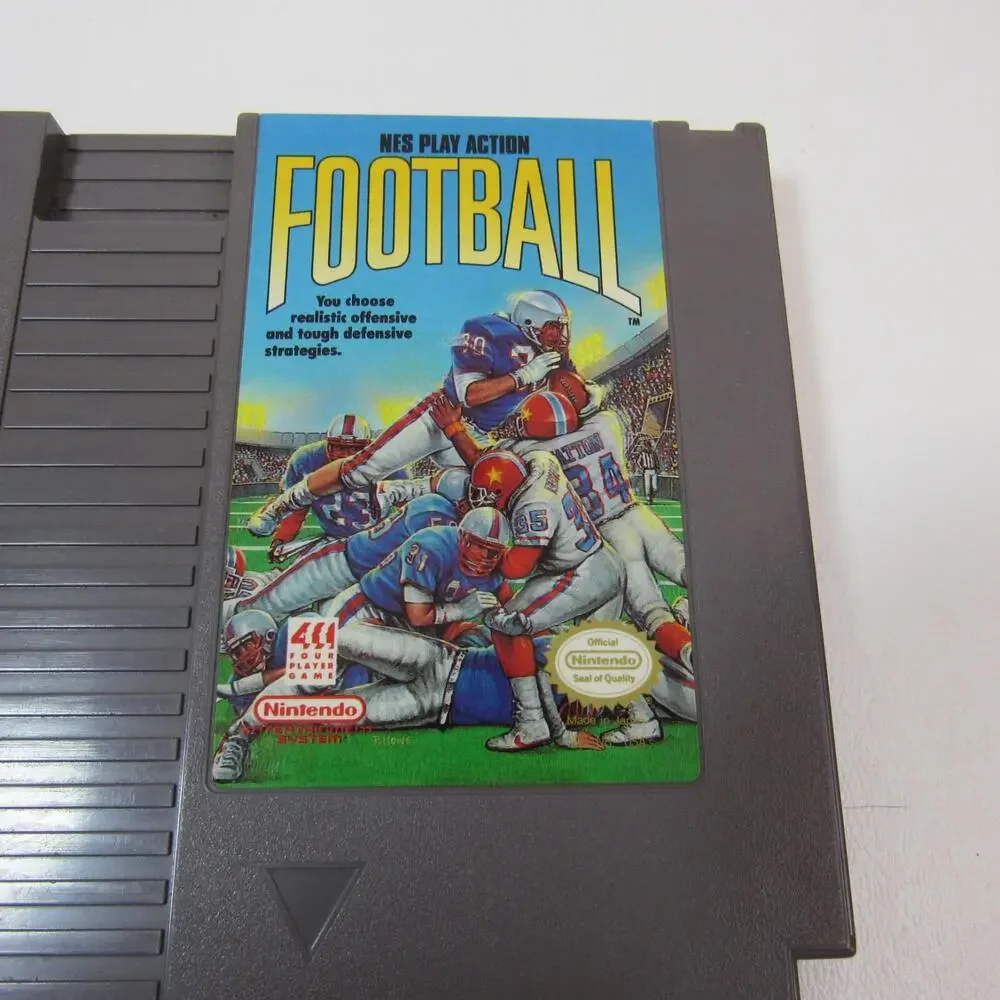 NES Play Action‎ Football (Nintendo NES, 1990) Cartridge Only Tested